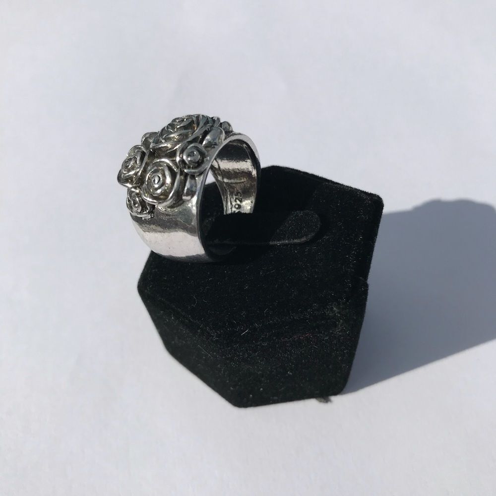 BRIDAL ROSE RING - Picture 4 of 5